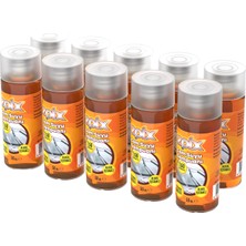 Zolx Portakal Kokulu Konsantre Oto Cam Suyu Şampuanı 50 Ml*10 Adet 1:60 Yoğun Formül