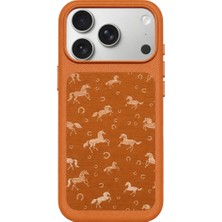 Palmira Demir Joko Apple iPhone 17 Pro Max Royal Magsafe Kapak - Turuncu