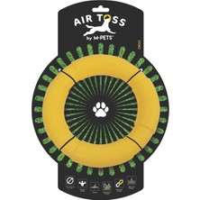 M-Pets Aır Toss Circle Dayanıklı Suda Yüzen Köpek Oyuncağı Yellow