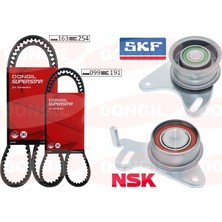 Dongıl KIT99YU-163RU Triger Kayiş Seti (Eksantrik Seti) Hyundai H100 Starex 2,5l D4BB D4BF 97-> / Kıa K2500 2,5l D4BH 03-> / Mitsubishi L300, L200 2,5l 4D56 K64T K74T 96-07 / Pajero 2,5l 4D56 94->
