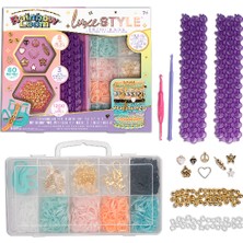 Başel Oyuncak Lüks Tarz Bileklik Seti A0189 Rainbow Loom