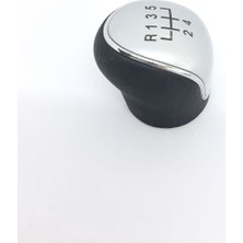 Keyron Kia Cerato Gri Şemalı Vites Topuzu Deri 2005-2011 Arası 5 Ileri