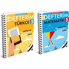 Arı Yayıncılık 5. Sınıf Türkçe - Matematik Defterim