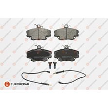 Eurorepar 1617250880 Ön Balata Fişli Renault R9-R19-R21-CLIO I-Iı-Megane I-Twingo-Logan-Sandero-Solenza 7711130071-7701204833-WVA21404