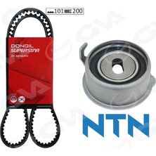 Dongıl KIT101YU20 Triger Kayiş Seti (Eksantrik Seti) Hyundai Atos 1.1l G4HG 02-09 / I10 1.1l G4HG 08-13 / Kıa Picanto 1.1l G4HG 05-> (1 Kayiş + 1 Rulman) (101X200) 2431202270-2431202701-2441002750