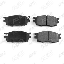 Ayd 60054A Ön Fren Balata Hyundai Accent Era 1.4l 1.6l Benzinli 06-10 1.5l Crdi Dizel 06-> / I20 1.4l D4FC Crdi Dizel 08-> / Kıa Rıo 1.4l 1.6l Benzinli 05-> 1.5l Crdi 06-> - (Aşınma Ikaz Soketli)