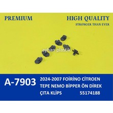Ayhan A7903 Ön Direk Çita Klipsi Fiat Fiorino 07> Citroen Nemo 09> Peugeot Bipper 09> Ön Direk Çita Klips 55174188