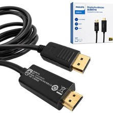 Renas Store SWA3129A/93 5 Metre Displayport To HDMI 4K 30Hz Kablo Altın Kaplama