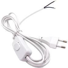 Renas Store Sline Ithal Power Kablo 2 Pin Anahtarlı