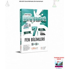 2026-2027 Günay Yayınları 7. Sınıf Bumerang Etkinlikli Fen Bilimleri Tekil Ürün