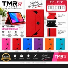 Samsung Galaxy Tab S7 11 Inç Universal Tablet Kılıfı - Kırmızı