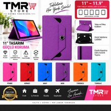 Samsung Galaxy Tab S11 11 Inç Universal Tablet Kılıfı - Mor