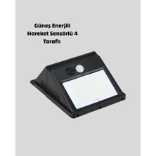 Renas Store Solar LED Bahçe Aydınlatma – Hareket Sensörlü, Güneş Paneliyle Şarj Olan, IP65 Dayanıklı