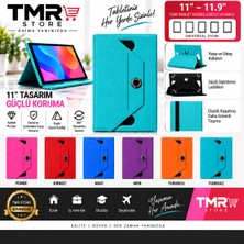 Samsung Galaxy Tab A9+ 11 Inç Universal Tablet Kılıfı - Turkuaz