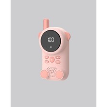 Renas Store Şarjlı Bebek Telsizi Uzun Mesafe 22 Kanal LCD Ekran Vox Modu 400 Mah