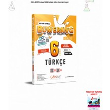 2026-2027 Günay Yayınları 6. Sınıf Bumerang Etkinlikli Türkçe Tekil Ürün