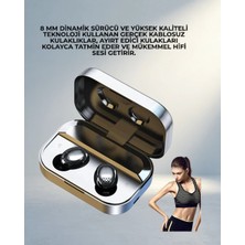 Renas Store Bluetooth Kulak Içi Kulaklık Metal Kasa 1 Adet