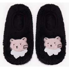 Penti Siyah Midnight Mood Kedi Desenli Çetik