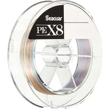 Seaguar Pe X8 Grandmax 8örgü Spin Ip Misina 150MT Multi Color Standart 1.5 Pe