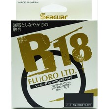 Seaguar R18 Fluoro Ltd %100 Fluoro Carbon Misina 100MT Standart 0.310 mm