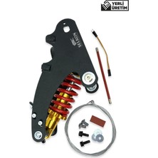 Tr-escooter Xiaomi M365-M365PRO ve Pro2 Arka Amortisör Elektrikli Scooter Aksesuarı Pratik Kurulum