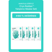 Dr. Jart+ Cryo Rubber Yatıştırıcı Yüz Maskesi Seti | 4 Adet Maske