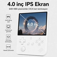 Anbernic Rg 40XXV Taşınabilir El Oyun Konsolu, 4.0 Inç IPS Ekran, Retro Game Boy Psp Oyun Konsolu