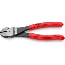 Knipex 74 01 200  Ağır Hizmet Yan Keski 263 gr İnce İzole Sap ile Profesyonel Kalite Almanya Üretimi