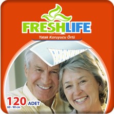 Freshlife Yatak Koruyucu Örtü 60X90 cm 30X4 (120 Adet)
