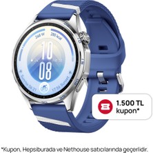 Huawei Watch GT 7 46 mm Akıllı Saat - Mavi, 21 Güne Varan Pil Ömrü, NFC Ödeme, Kayak ve Bisiklet Modları, iOS ve Android Uyumlu