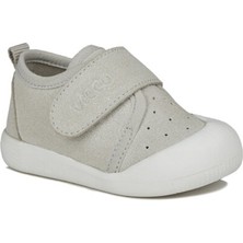 Vicco Anka Unisex Ilk Adım Günlük Ayakkabı Gri Düz Taban Yapısı ile Konforlu İlk Adım 950.E19K.224