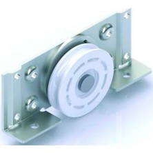 Lucido AY80  Gömme Sürgü Kapak Tekeri 4.5 cm Yüksekliği Ayarlanabilir 2 Adet Montaj Vidaları Dahil
