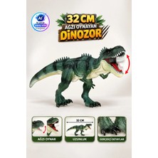 Yıldırım Oyuncak 32CM Ağzı Oynayan Dinozor Oyuncak – Gerçekçi Tasarımlı Hareketli Çeneli Büyük Dinozor Figürü