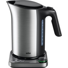 Braun WK5115BK Id Collection Çelik Su Isıtıcı 1,5 lt 5 Kademe Isı Ayarı ile Otomatik Kapanma