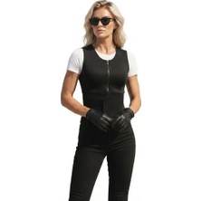 Markaflex Motosiklet Ayarlanabilir Beden Unisex Motorcu Içlik Termal Yelek Motorcu Rüzgar Soğuk Sıvı Geçirmez Giysi