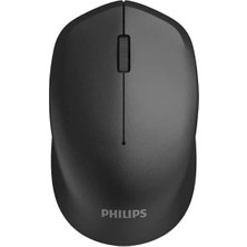 Philips Kablosuz Mouse 1600 DPI Ev - Ofis Kullanımı İçin Siyah Renkli Lazer Tipi SPK-7344