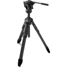 Manfrotto MKONEC-500X One Karbon Tripod ve  500X Akışkan (Fluid) Video Başlık