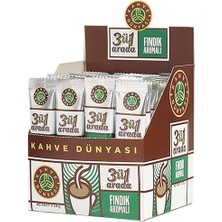 TeknoKapsül Kahve Dünyası 3'ü 1 Arada Fındık Aromalı Hazır Kahve 40'lı Paket (18 gr x 40 Adet)