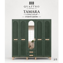 Quattro Home Tamara 5 Kapaklı Dolap