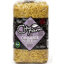 TeknoKapsül Cityfarm Organik Pilavlık Bulgur - 1000 gr