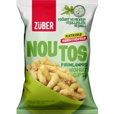 TeknoKapsül Züber Noutos Yoğurt ve Mevsim Yeşillikleri Nohut Cipsi 55G x 15 Adet