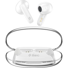 2KM170BB Ttec Airbeat Glace Gerçek Kablosuz Tws Bluetooth Kulaklık- 2KM170 Buz Beyazı