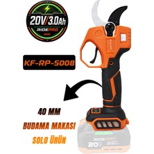 RIDEPRO Rıdepro KF-RP-5008 20V 40 mm Kömürsüz Şarjlı Budama Makası – Solo Ürün