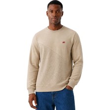 Bad Bear Tune Crewneck Bej Erkek Sweatshirt
