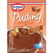 TeknoKapsül Dr. Oetker Puding Çikolatalı Bademli 104 gr