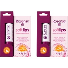 Rosense Lip Balm Klasik( Dudak Nemlendiricisi)30 Spf Korumalı 2 Li Set