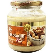 TeknoKapsül Fiskobirlik Şekerli Yerfıstığı Ezmesi Cam Kavanoz 300 Gram