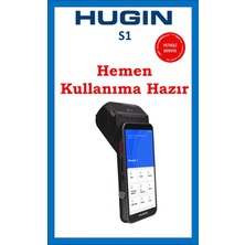 Hugin S1 Nesil Mobil Yazarkasa 5,5 inç Android 10 Termal Yazıcı 2500 mAh Kapasite