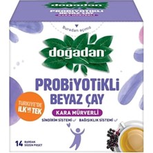 TeknoKapsül Doğadan Probiyotikli Beyaz Çay Kara Mürverli