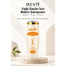 Acvit Yağlı Saçlar Için Ph Dengelemeye Yardımcı Doğal Bakım Şampuanı – 330 ml